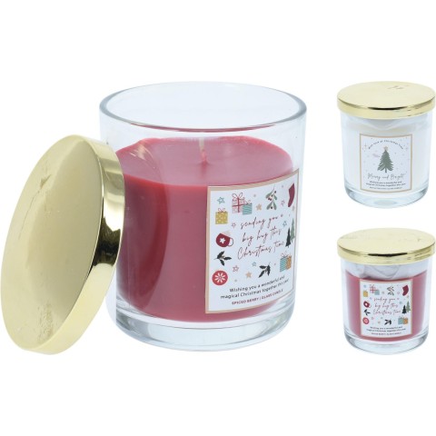 CANDELA VETRO H10 CON TAPPO 2A